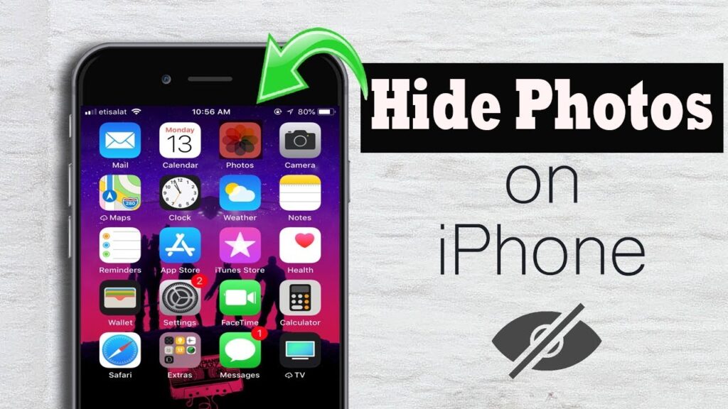 how to hide photos on iPhone